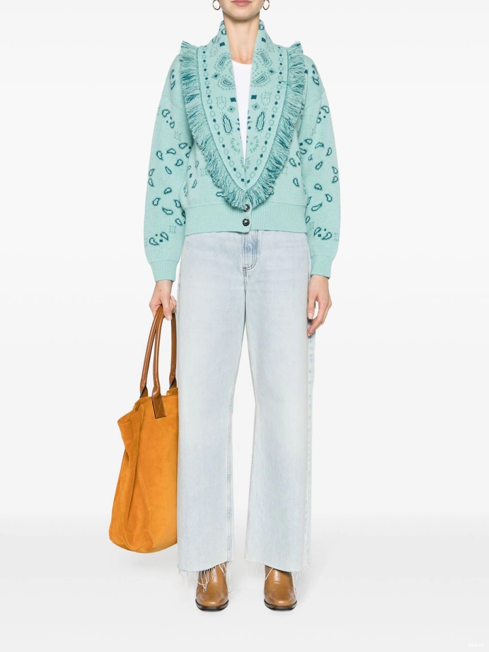 Affordable bandana-jacquard Alanui cardigan bomber Women 0819